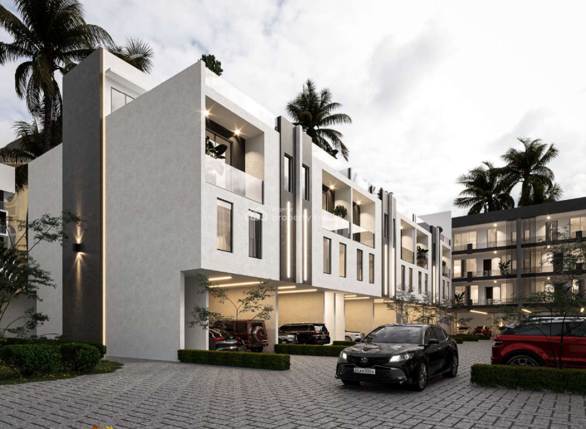 4 Bedroom Terrace Duplex with Pool, Gym  Offplan Ongoing Construction, Old Ikoyi, Ikoyi, Lagos, Terraced Duplex for Sale
