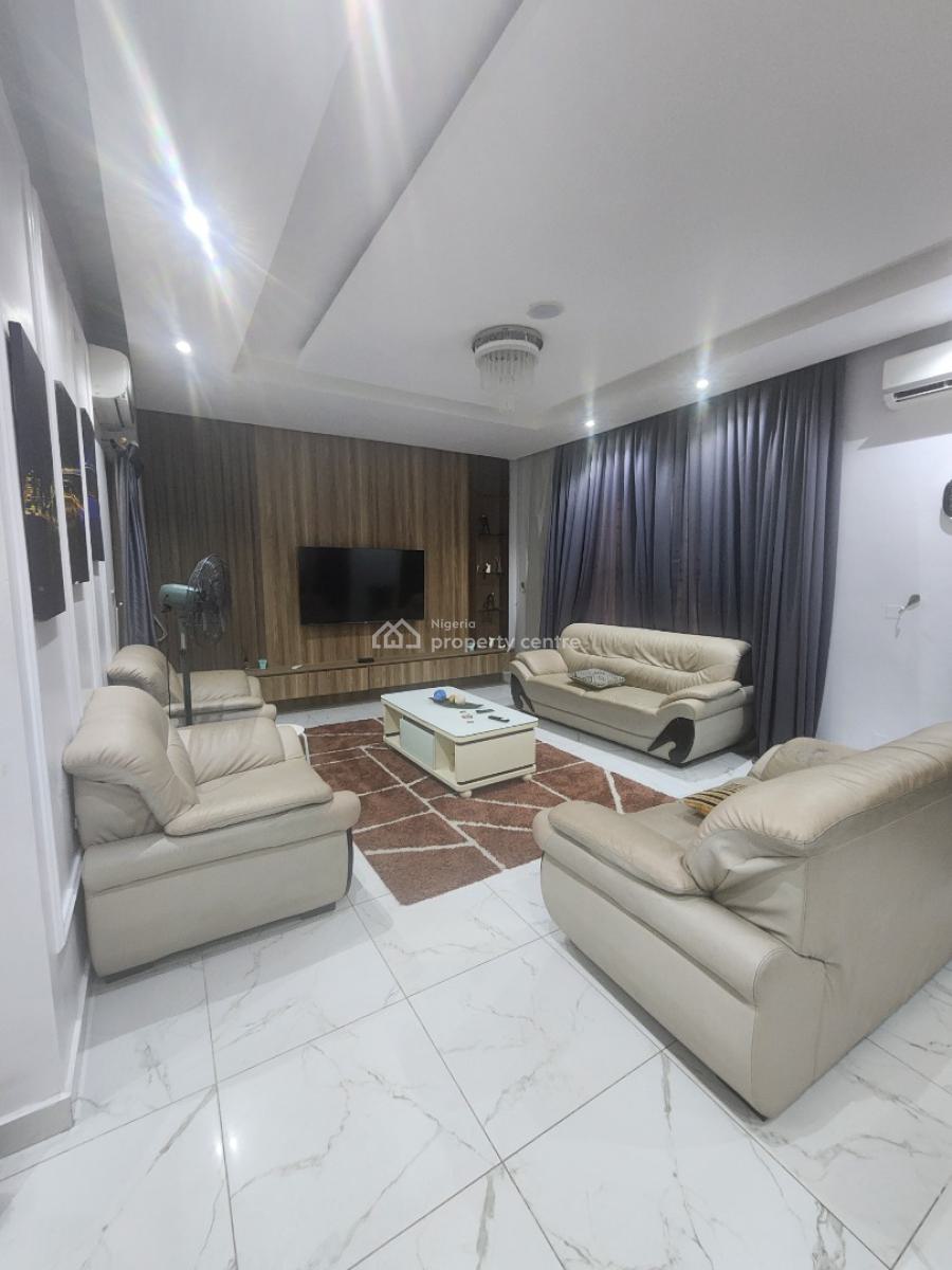 Furnished 5 Bedeoom Terrace Duplex with Bq and Rooftop Sitout, Coastal Road Ikate, Ikate, Lekki, Lagos, Terraced Duplex for Rent