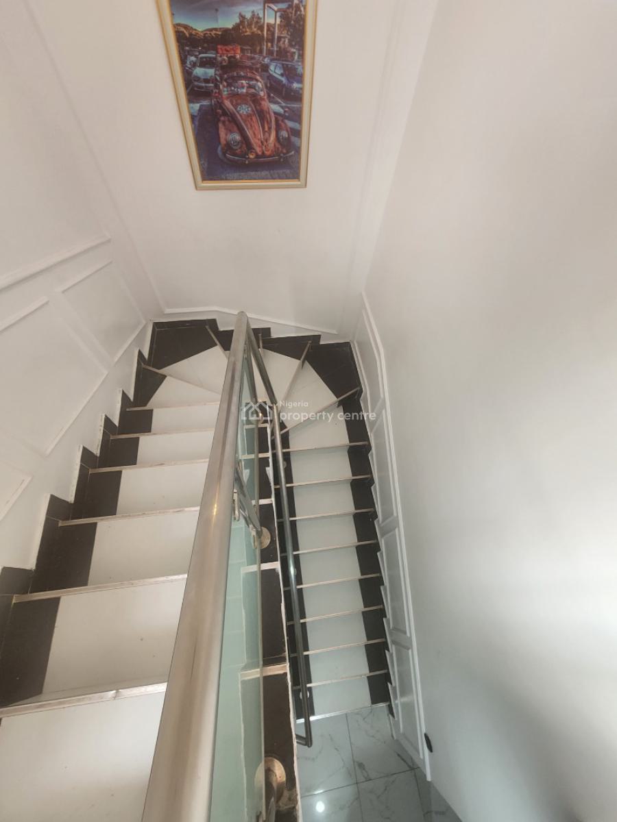 Furnished 5 Bedeoom Terrace Duplex with Bq and Rooftop Sitout, Coastal Road Ikate, Ikate, Lekki, Lagos, Terraced Duplex for Rent