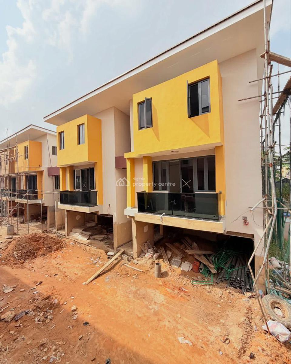 Newly Built 4 Bedroom Terrace Duplex with Bq, Adeniyi Jones, Ikeja, Lagos, Terraced Duplex for Sale