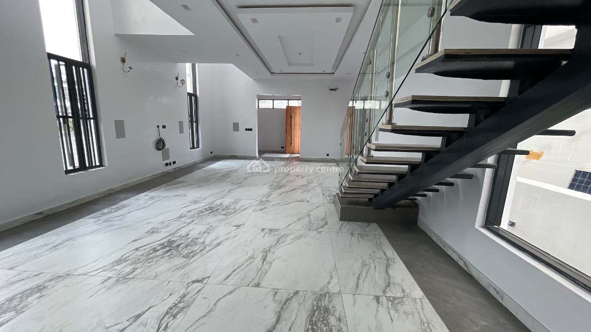 Sweet 5 Bedroom Fully Detached House with a Bq and Swimming Pool, Chevron, Lekki, Lagos, Detached Duplex for Sale