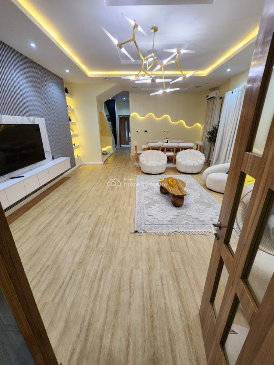 Furnished and Self-compound and Self-serviced 5 Bedroom En-suite House, Ikate Elegushi, Lekki, Lagos, House for Rent