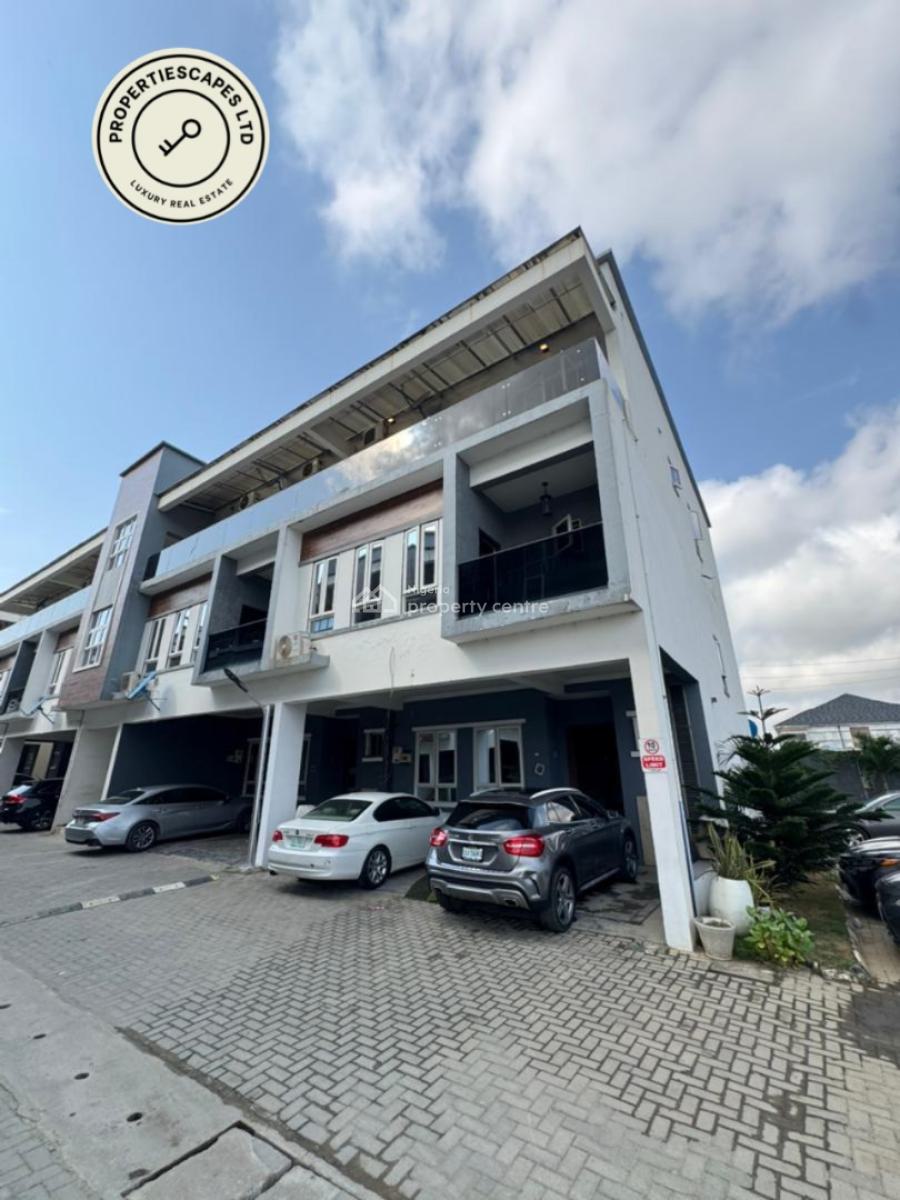 The Most Spacious 3 - Bedroom Terrace Duplex + Bq, Ikate, Lekki, Lagos, Terraced Duplex for Sale