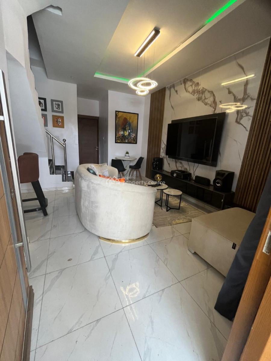 Fully Furnished 3 Bedroom Terrace Duplex in a Secure Estate, Ikota, Lekki, Lagos, Terraced Duplex for Rent
