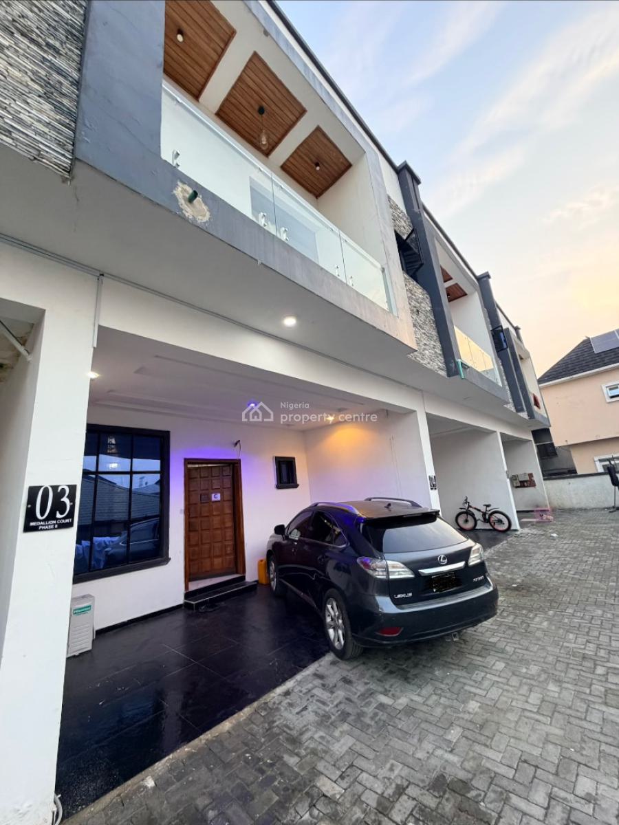 4 Bedroom Furnished Shared Apartment, Ikota Villa, Beside Mega Kitchen, Ikota, Lekki, Lagos, Mini Flat (room and Parlour) for Rent