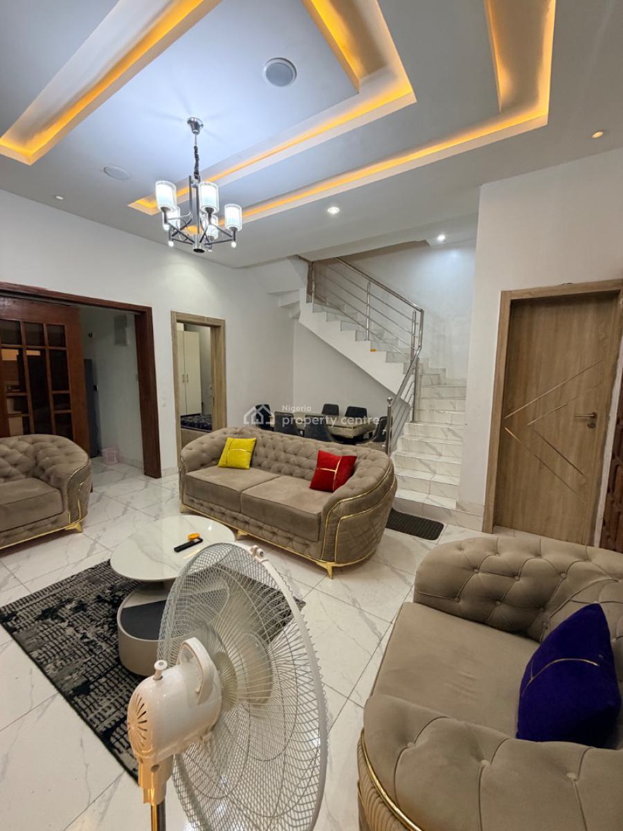 4 Bedroom Furnished Shared Apartment, Ikota Villa, Beside Mega Kitchen, Ikota, Lekki, Lagos, Mini Flat (room and Parlour) for Rent