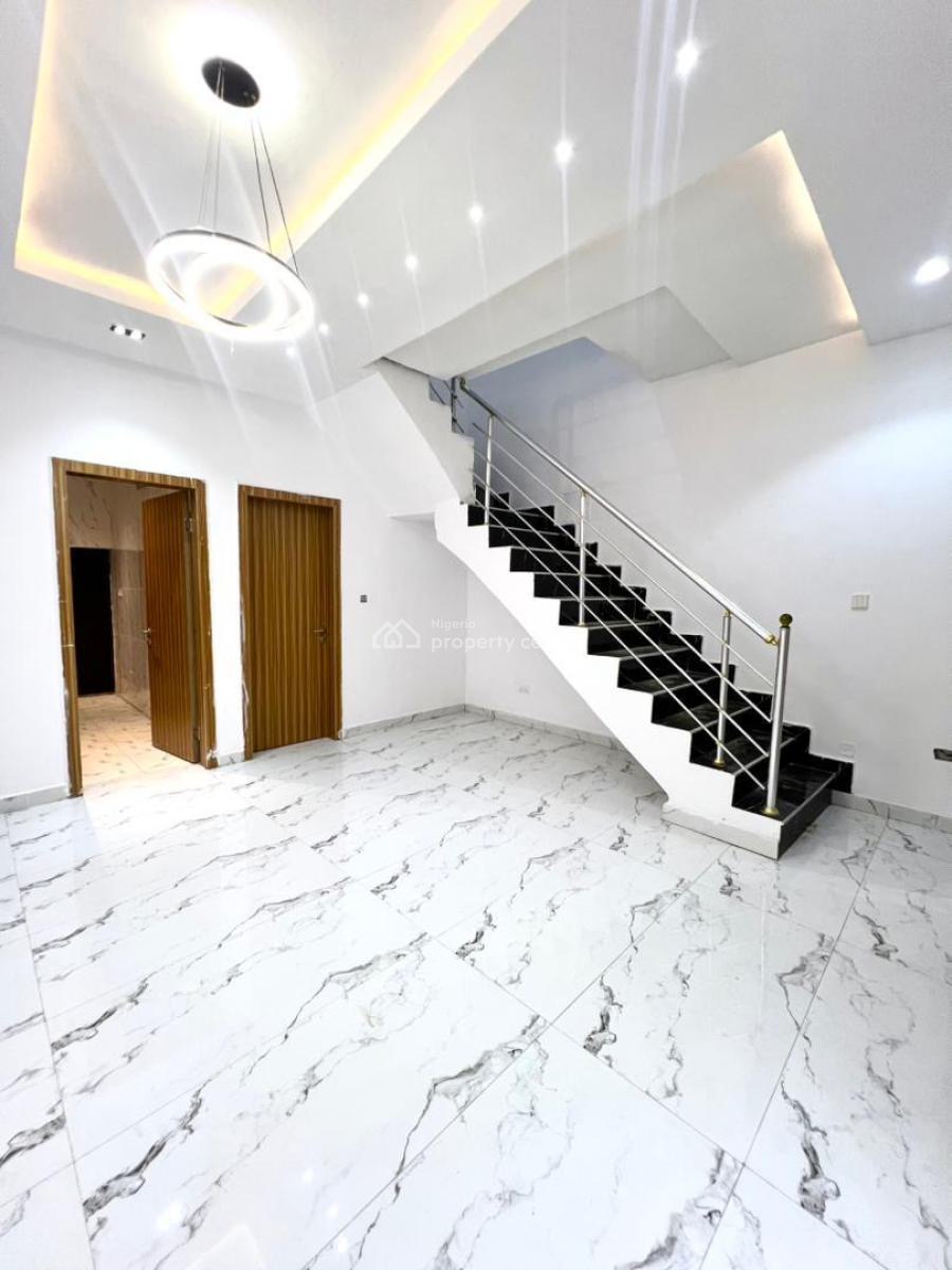 Brand New 4 Bedroom Terrace Duplex in a Secure Estate, Lekki, Lagos, Terraced Duplex for Rent