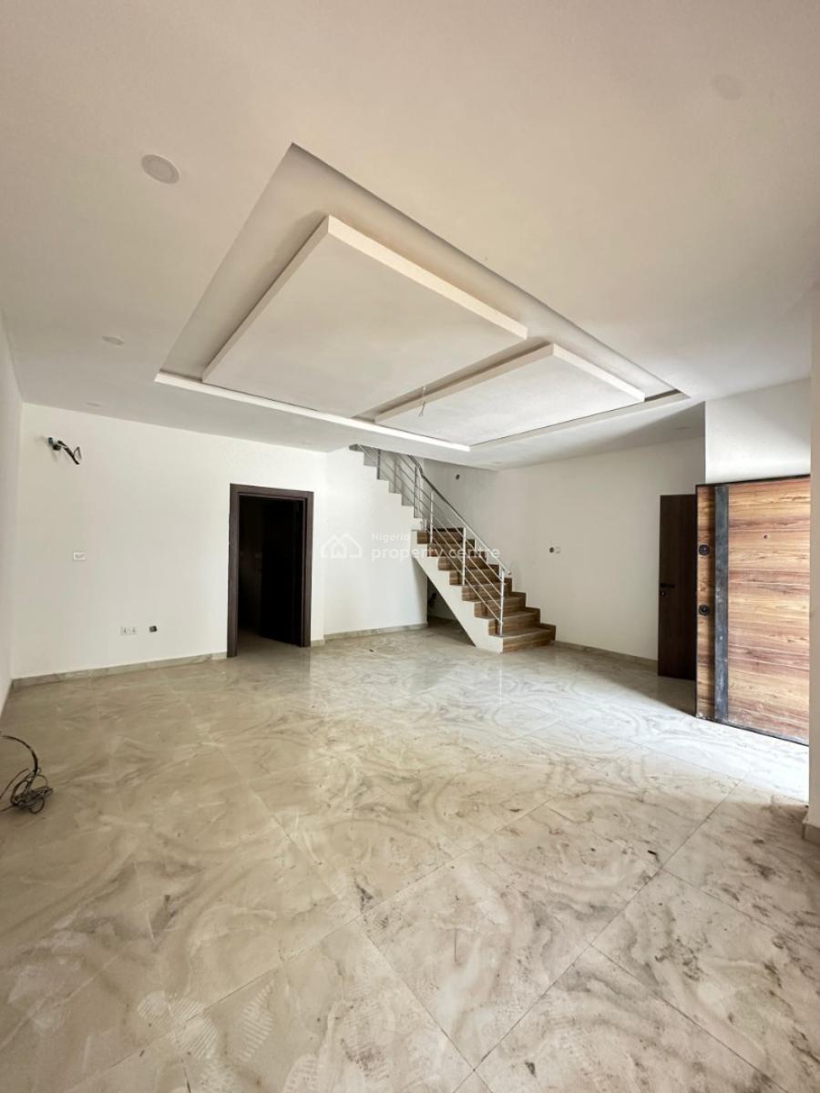 Serviced 4 Bedroom Terrace Duplex with Bq, Ikate, Lekki, Lagos, Terraced Duplex for Sale