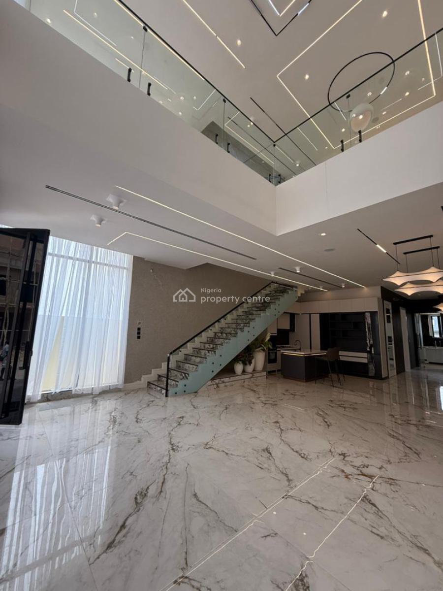 Contemporary 5 Bedroom Fully Detached Luxury Duplex with Swimming Pool, Smart Home, Fitted Kitchen ,nice Estate ,govenor Consen, Building Appr, Lekki Phase 1, Lekki, Lagos, Detached Duplex for Sale