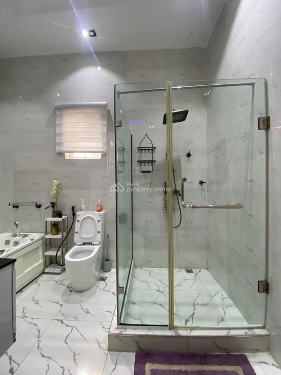 Beautiful Furnished 4 Bedrooms Semi Detached Duplex with Bq, Orchid Road /gated Estate with Access Code, Lekki Phase 2, Lekki, Lagos, Semi-detached Duplex for Rent