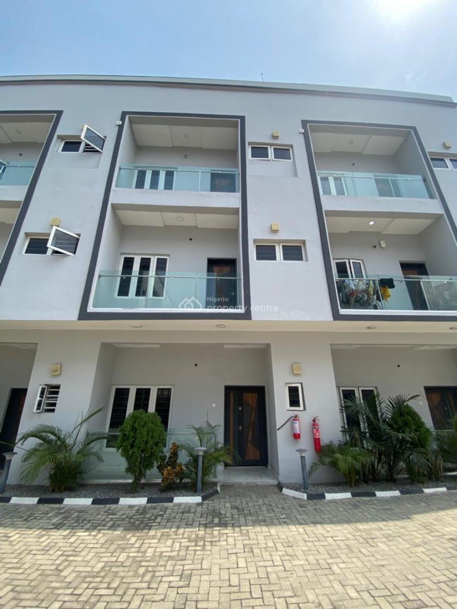 Luxurious 4 Bedroom Terrace Duplex with Bq, Ajah, Lekki Phase 2, Lekki, Lagos, Terraced Duplex for Rent