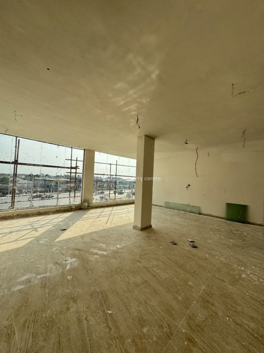 Office Space Available on The Second Floor with Elevator, Sangotedo, Ajah, Lagos, Office Space for Rent