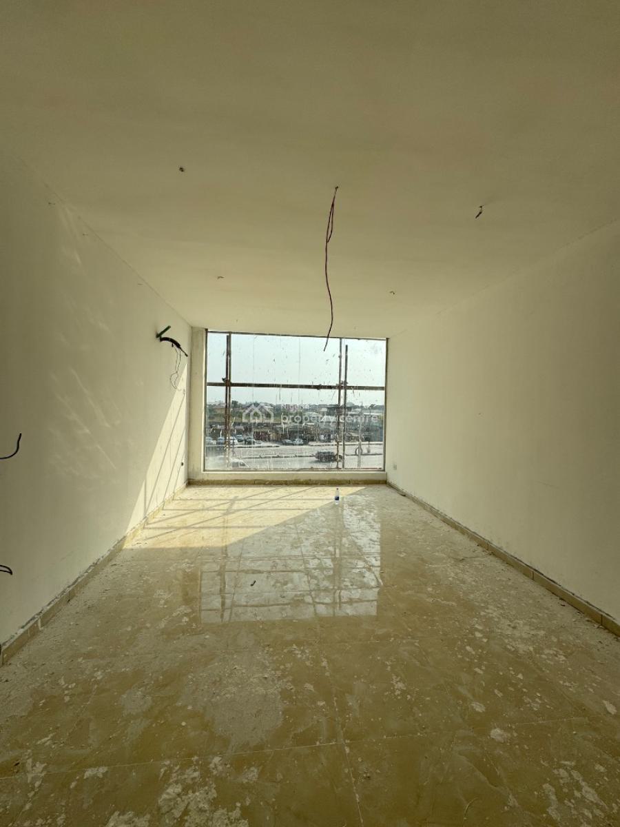 Office Space Available on The Second Floor with Elevator, Sangotedo, Ajah, Lagos, Office Space for Rent