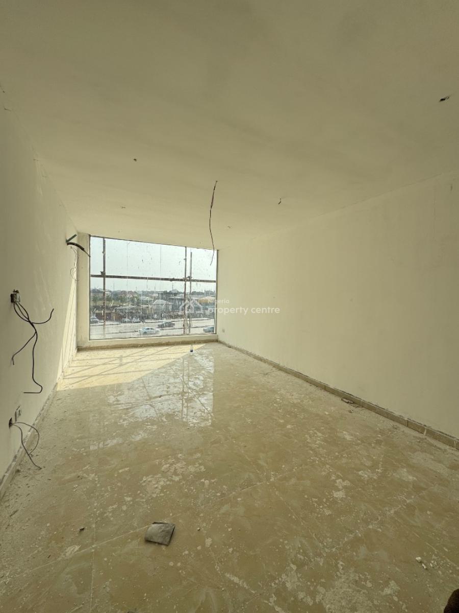 Office Space Available on The Second Floor with Elevator, Sangotedo, Ajah, Lagos, Office Space for Rent