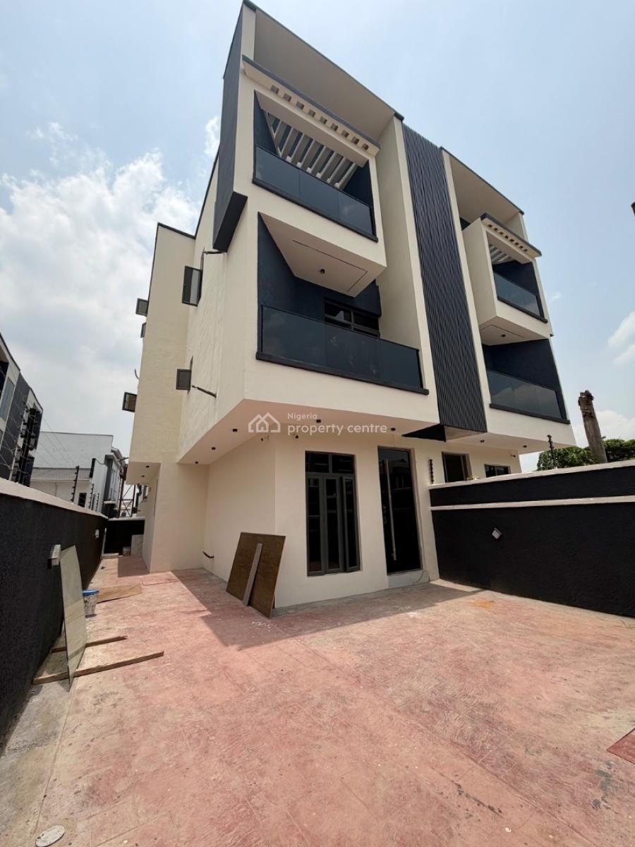 Luxury Fully Fitted 4 Bedrooms Semi-detached House with a Bq, Ikeja, Lagos, Detached Duplex for Sale