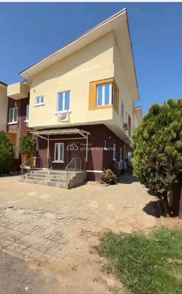 Luxury 4bedroom En-suite Duplex +maid Room +acs+ Tarred Road, Life Camp Main, Life Camp, Abuja, Semi-detached Duplex for Sale