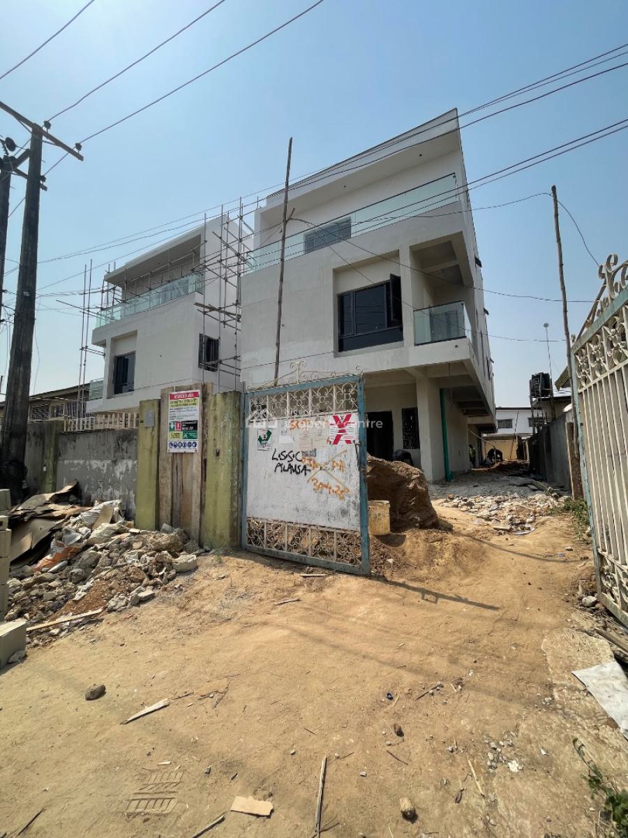 Luxury Fully Fitted 4 Bedrooms Fully Detached-duplex House with a Bq, Ikeja, Lagos, Detached Duplex for Sale