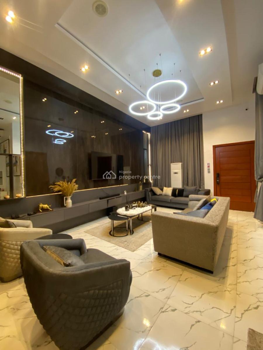 Fully Furnished 4-bedroom Semi-detached Duplex, Orchid Road, Lekki, Lagos, Semi-detached Duplex for Rent