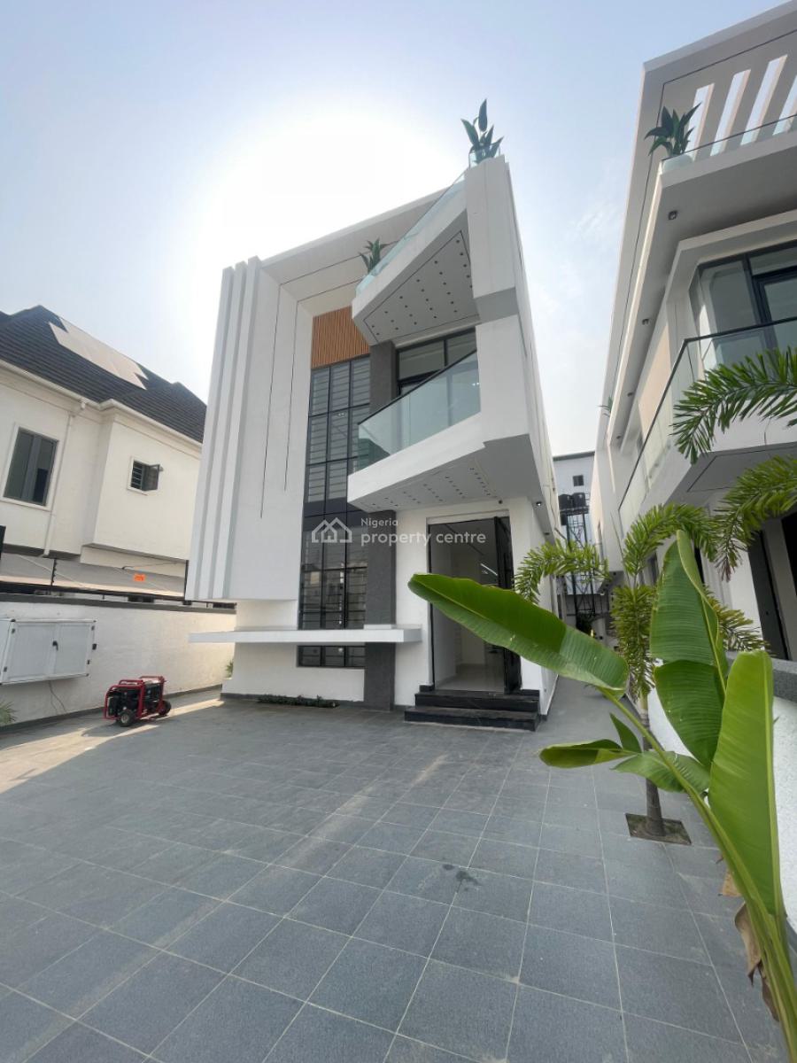 Aesthetically Pleasing 5 Bedroom Detached Duplex with Luxury Finish, Within a Prestigious Estate in The Chevron Toll Gate, Chevron Axis, Lekki, Lagos, Detached Duplex for Sale