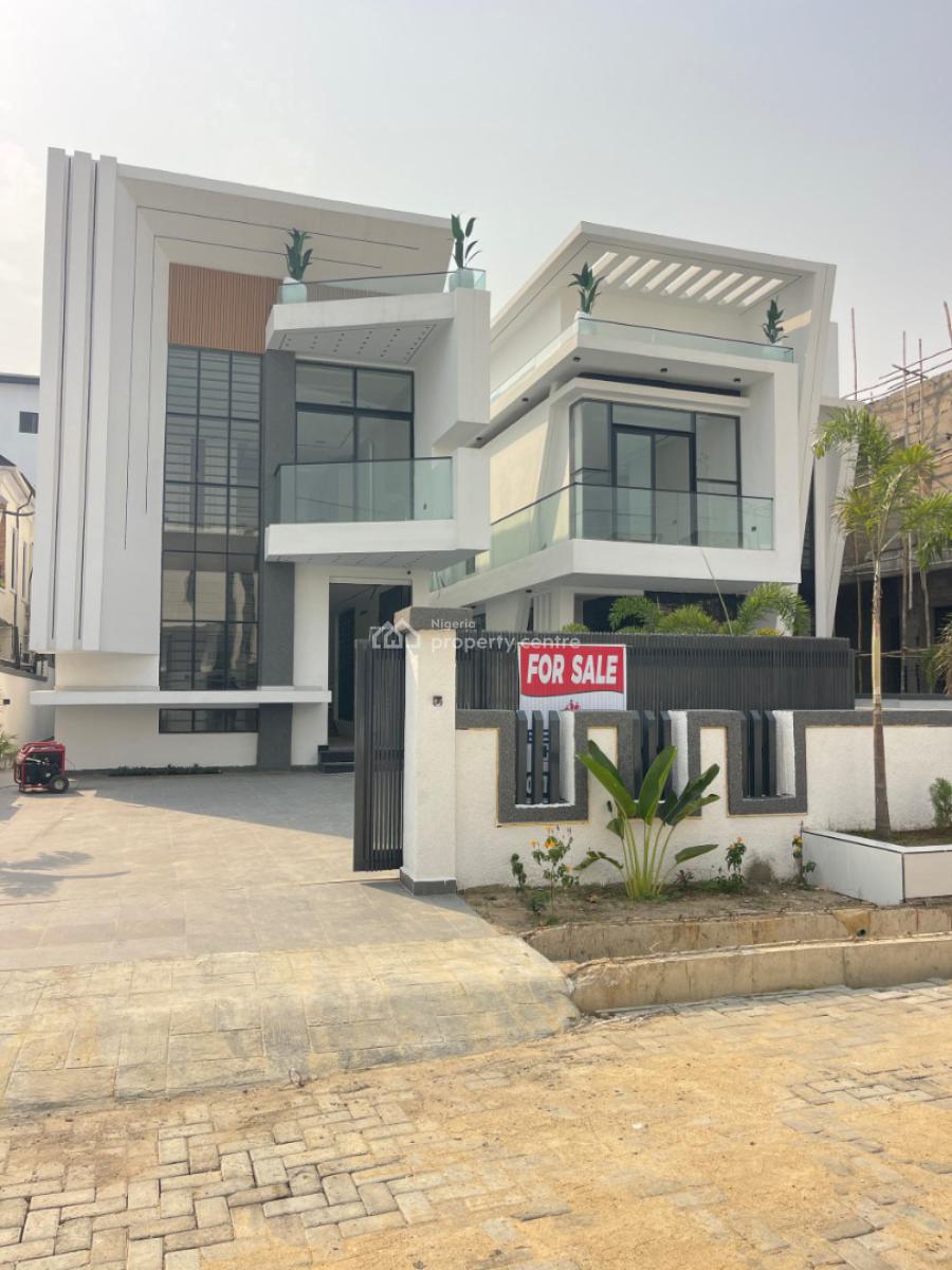 Aesthetically Pleasing 5 Bedroom Detached Duplex with Luxury Finish, Within a Prestigious Estate in The Chevron Toll Gate, Chevron Axis, Lekki, Lagos, Detached Duplex for Sale