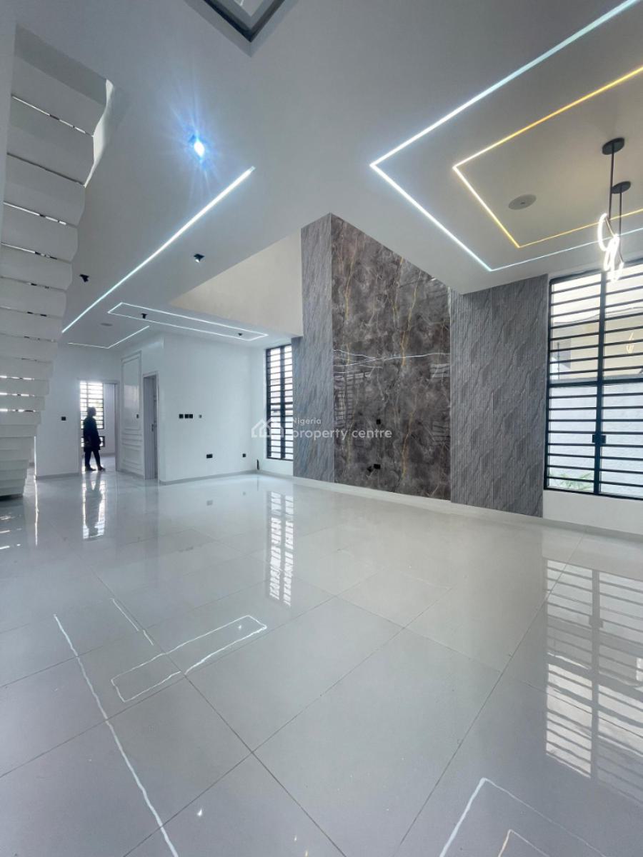 Aesthetically Pleasing 5 Bedroom Detached Duplex with Luxury Finish, Within a Prestigious Estate in The Chevron Toll Gate, Chevron Axis, Lekki, Lagos, Detached Duplex for Sale