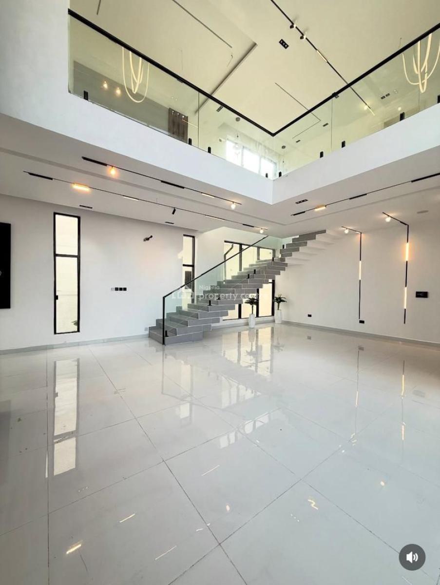 High Quality 5 Bedroom with Bq, Pool & Cinema, Chevron, Lekki, Lagos, Detached Duplex for Sale