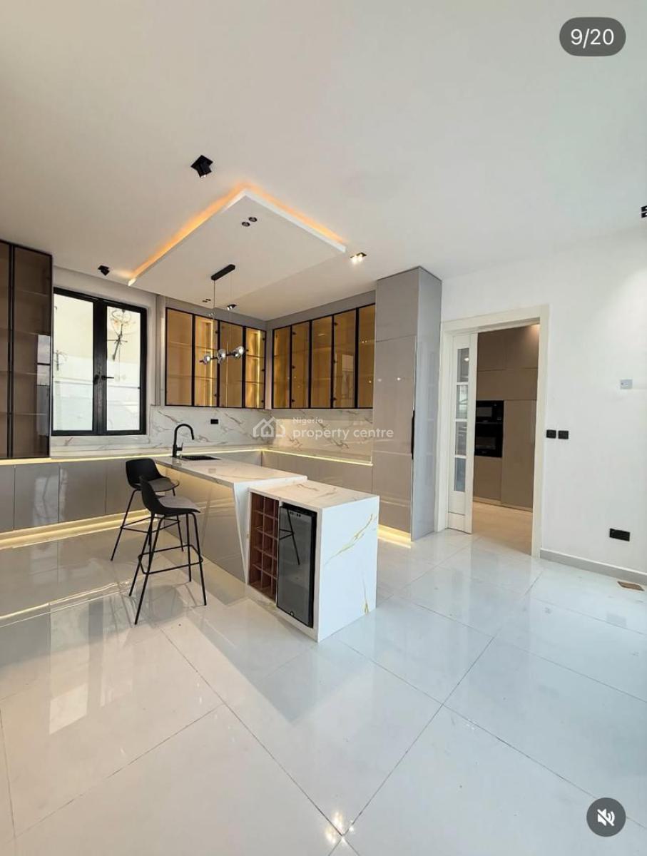 High Quality 5 Bedroom with Bq, Pool & Cinema, Chevron, Lekki, Lagos, Detached Duplex for Sale