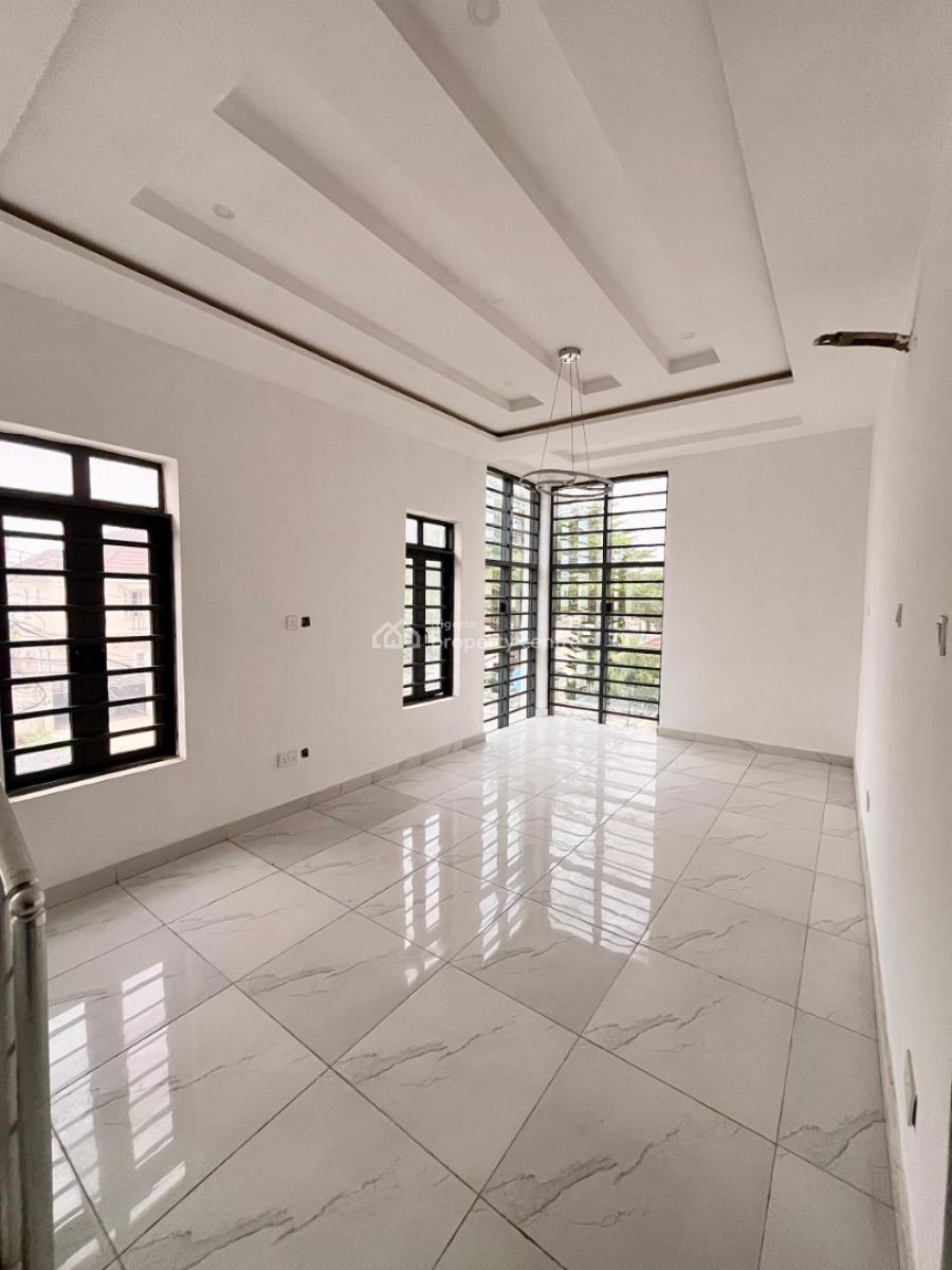 Newly Bult 4bedroom Semi Detached Duplex with Bq, New Road Opposite Chevron Drive, Lekki Expressway, Lekki, Lagos, Semi-detached Duplex for Rent