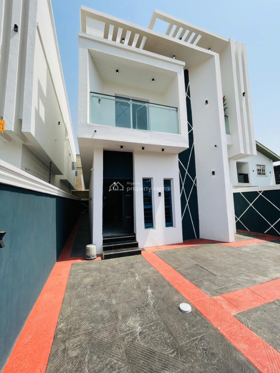 Luxuriously Built 5 Bedroom Detached Plus 2 Bq in a Secured Estate, Fagba, Fagba, Agege, Lagos, Detached Duplex for Sale