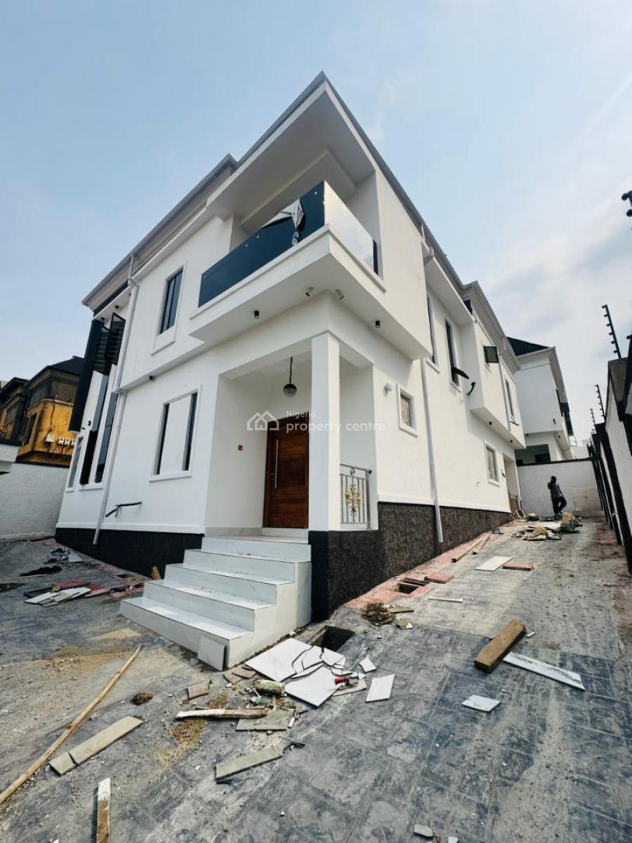 Newly Built 6 Bedroom Fully Detached Duplex with Bq in Serene Estate, Ojodu, Lagos, Detached Duplex for Sale