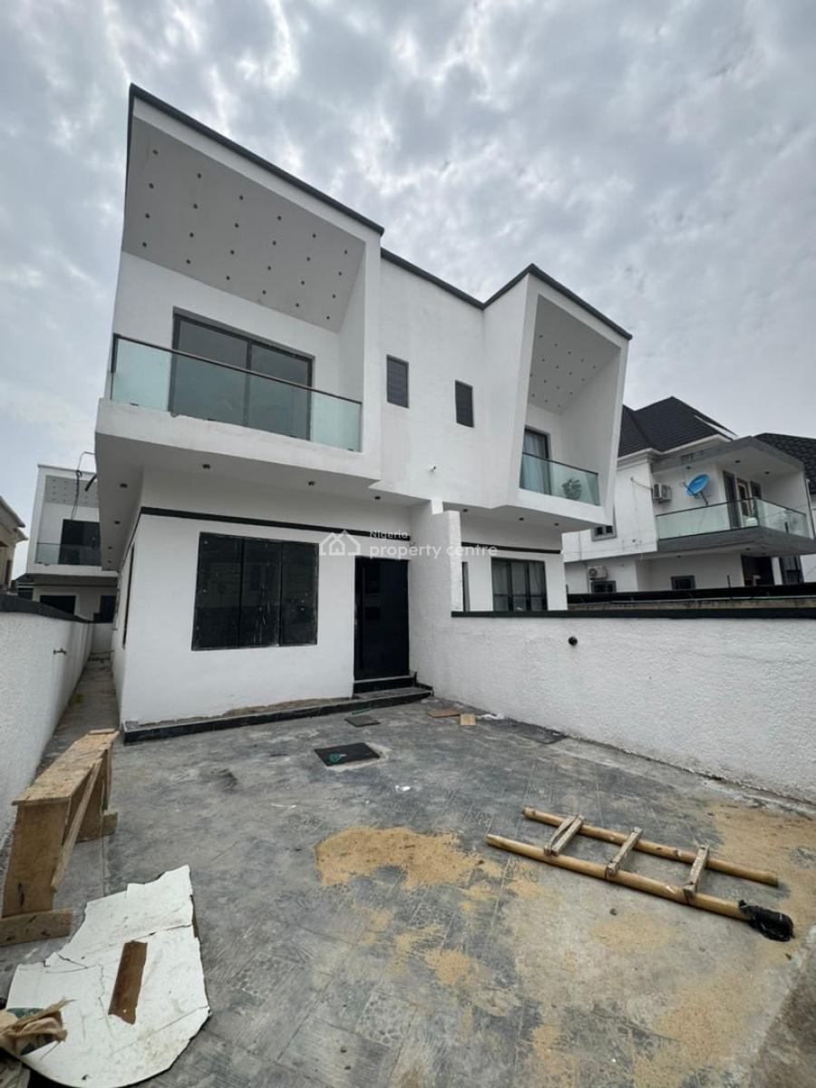 Beautifully Built 4 Bedroom Semi Detached Duplex in a Well Secured Estate, Chevron, Lekki Phase 2, Lekki, Lagos, Semi-detached Duplex for Sale