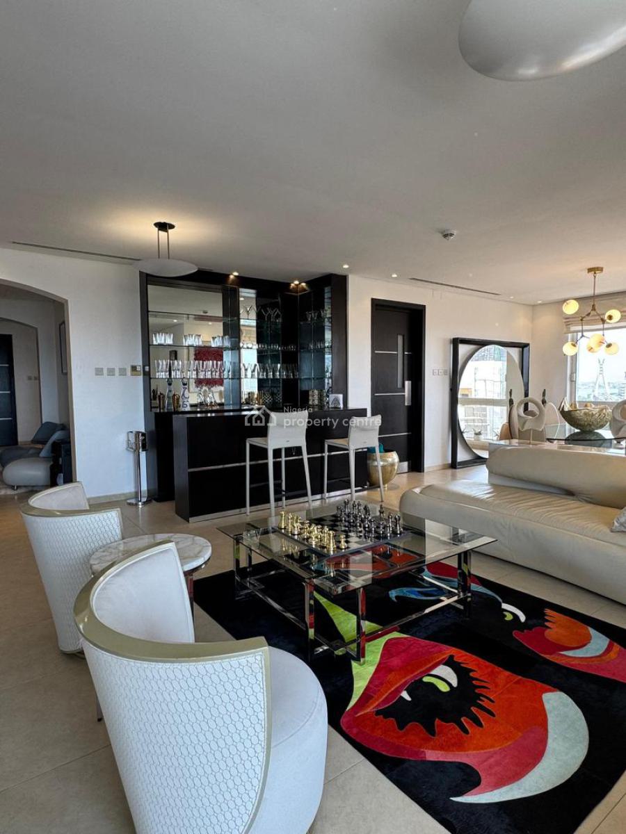 10c -- 2-bedroom Pent-floor Apartment (10th Floor), Old Ikoyi, Ikoyi, Lagos, Flat / Apartment Short Let