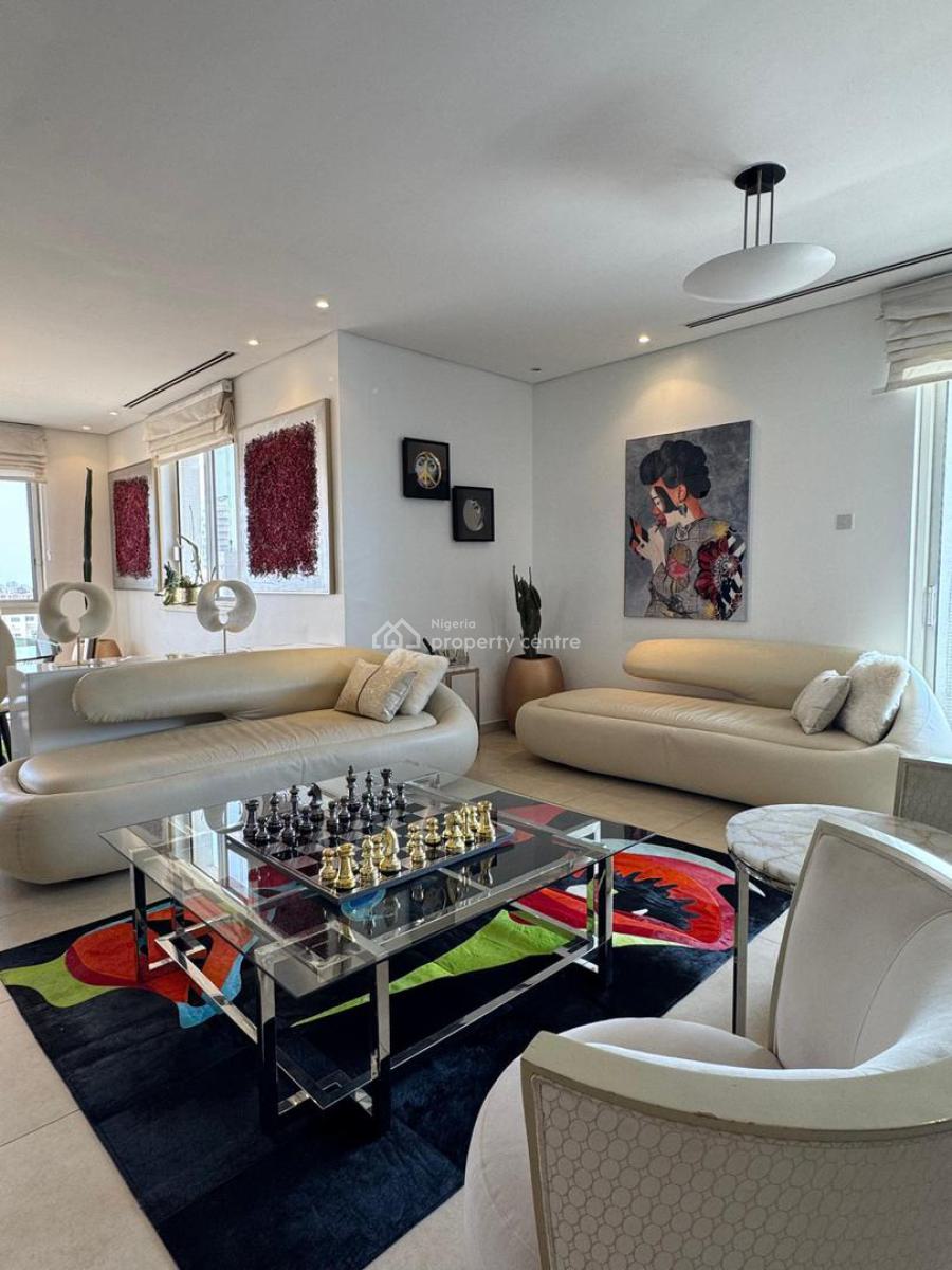 10c -- 2-bedroom Pent-floor Apartment (10th Floor), Old Ikoyi, Ikoyi, Lagos, Flat / Apartment Short Let