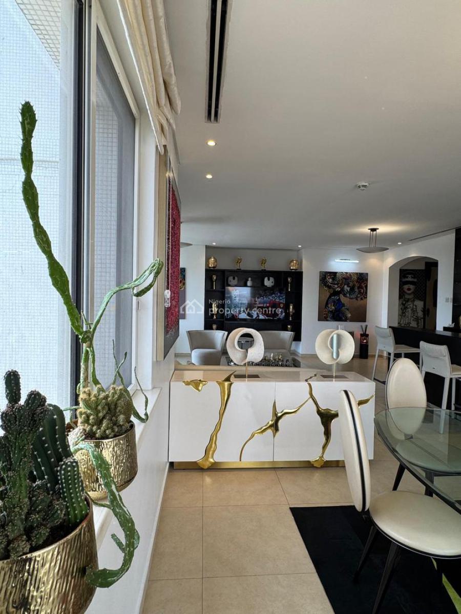 10c -- 2-bedroom Pent-floor Apartment (10th Floor), Old Ikoyi, Ikoyi, Lagos, Flat / Apartment Short Let