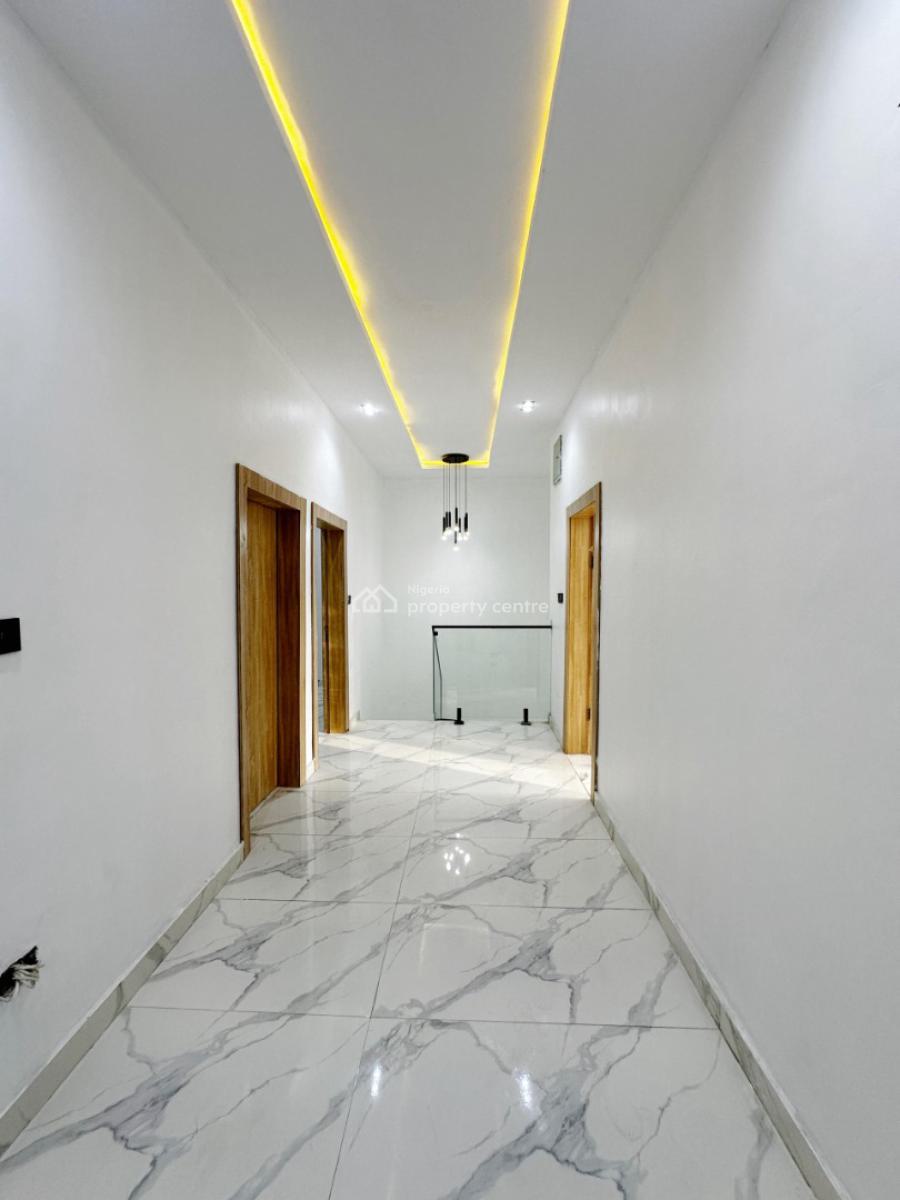 Spacious 3 Bedrooms Terrace Detached Duplex with Bq, Ikota, Lekki, Lagos, Terraced Duplex for Sale