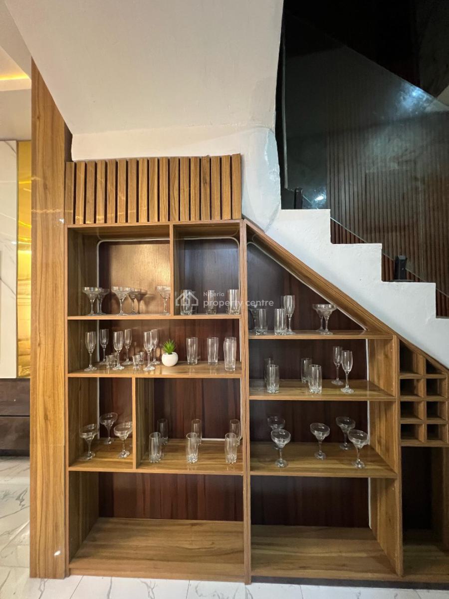 Fully Furnished 4bedroom Semi Detached Duplex with Solar, Ikota, Lekki, Lagos, Semi-detached Duplex for Rent