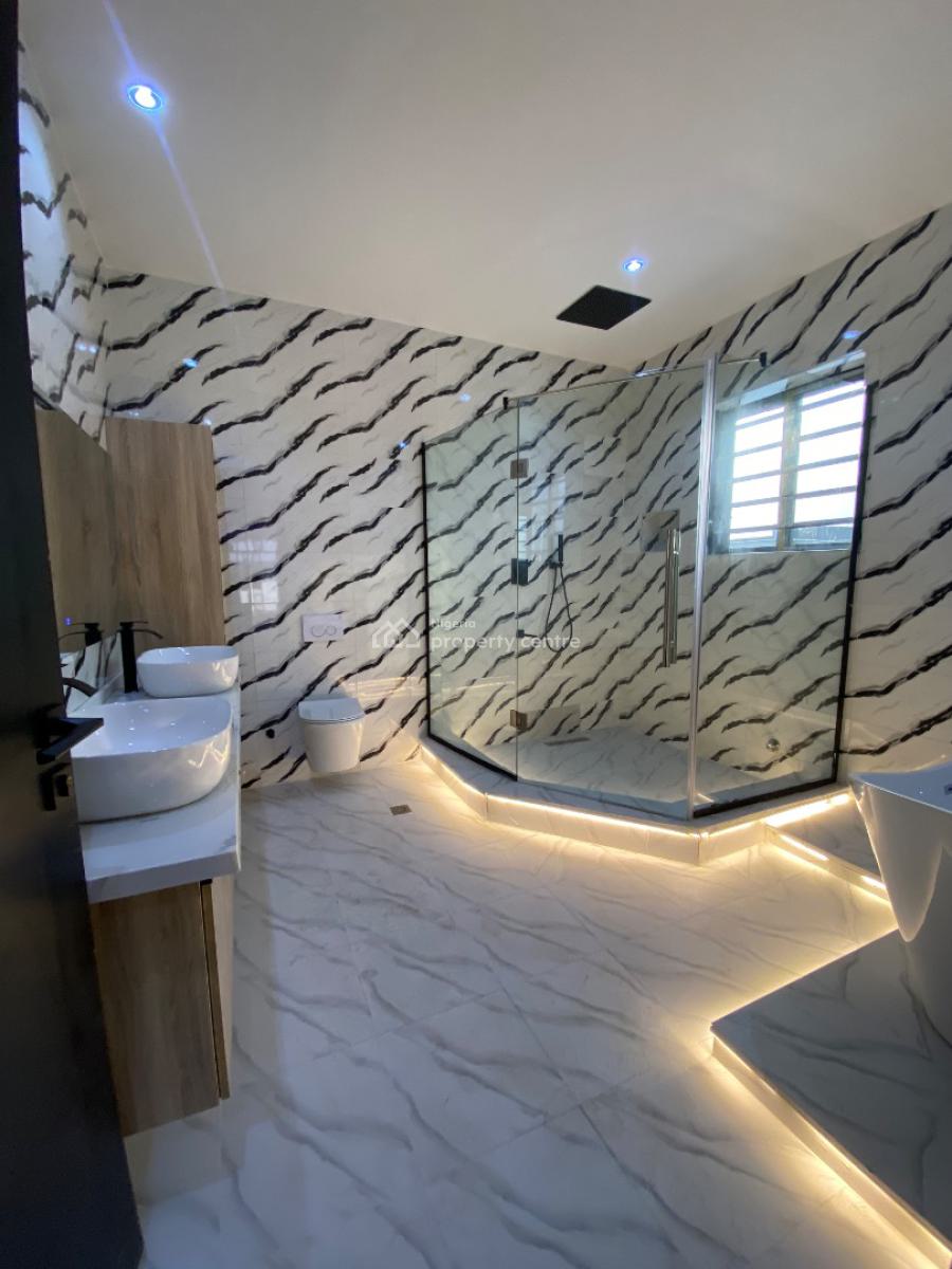 Newly Built 5bedroom Duplex Comes with Solar Light, Gated Secure Estate By Blenco Supermarket Before Shop Rite, Sangotedo, Ajah, Lagos, Detached Duplex for Sale