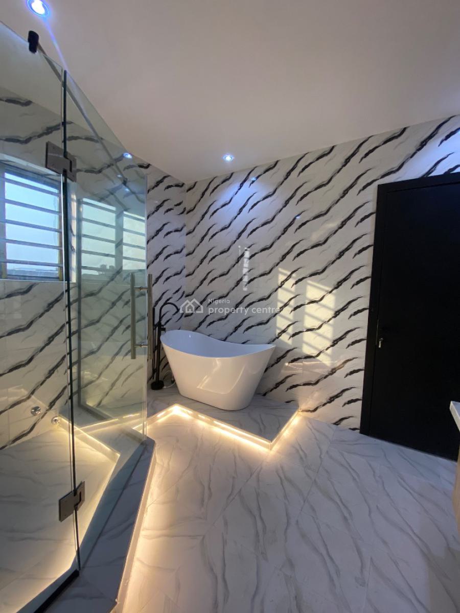 Newly Built 5bedroom Duplex Comes with Solar Light, Gated Secure Estate By Blenco Supermarket Before Shop Rite, Sangotedo, Ajah, Lagos, Detached Duplex for Sale