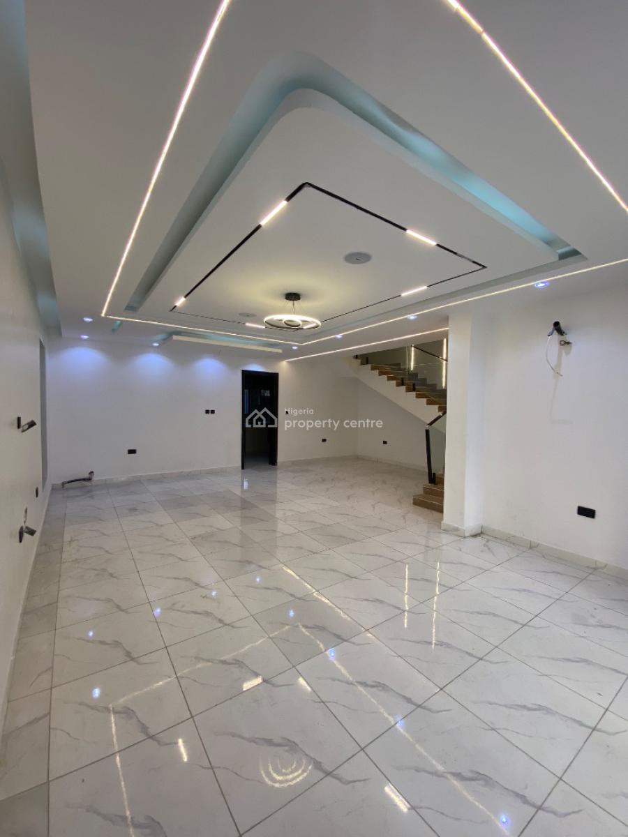 Newly Built 5bedroom Duplex Comes with Solar Light, Gated Secure Estate By Blenco Supermarket Before Shop Rite, Sangotedo, Ajah, Lagos, Detached Duplex for Sale