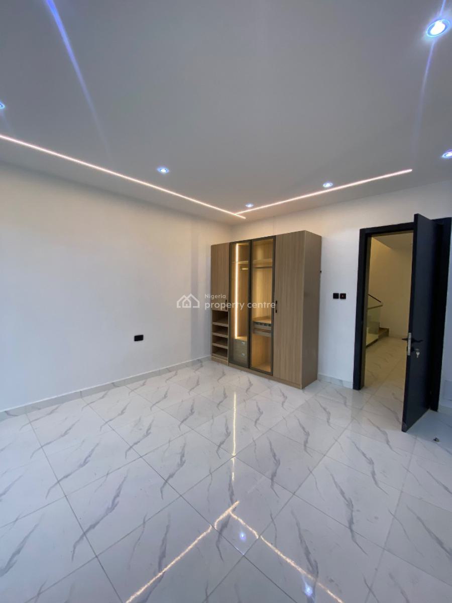 Newly Built 5bedroom Duplex Comes with Solar Light, Gated Secure Estate By Blenco Supermarket Before Shop Rite, Sangotedo, Ajah, Lagos, Detached Duplex for Sale