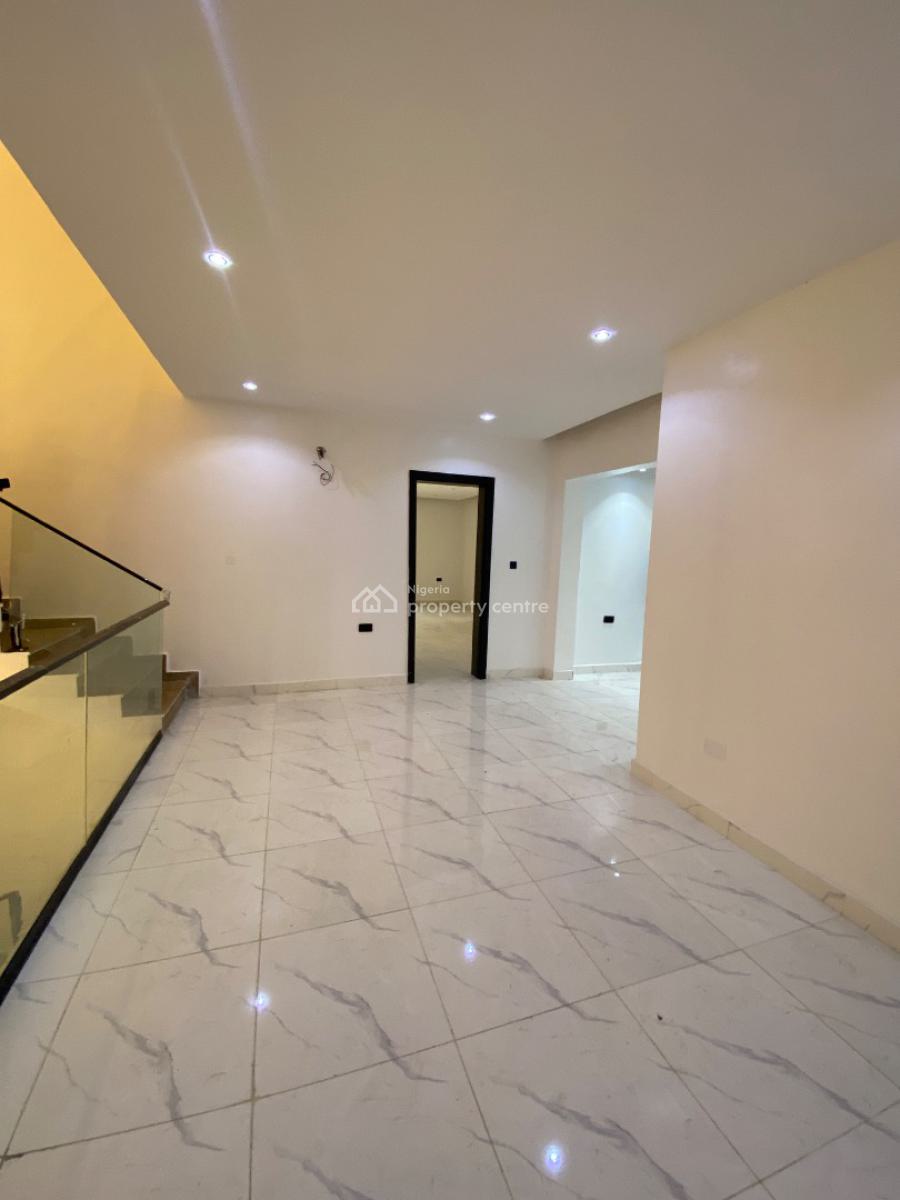 Newly Built 5bedroom Duplex Comes with Solar Light, Gated Secure Estate By Blenco Supermarket Before Shop Rite, Sangotedo, Ajah, Lagos, Detached Duplex for Sale