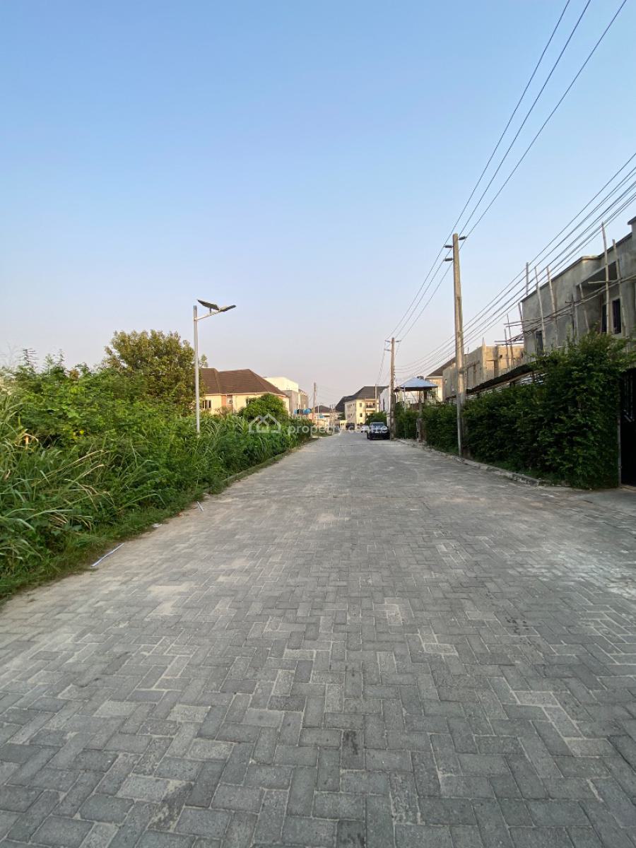 Newly Built 5bedroom Duplex Comes with Solar Light, Gated Secure Estate By Blenco Supermarket Before Shop Rite, Sangotedo, Ajah, Lagos, Detached Duplex for Sale