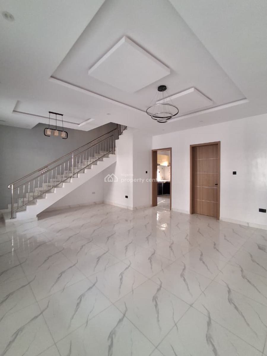 Standard 4 Bedroom Terrace Duplex in a Serene Environment, Sangotedo, Ajah, Lagos, Terraced Duplex for Sale