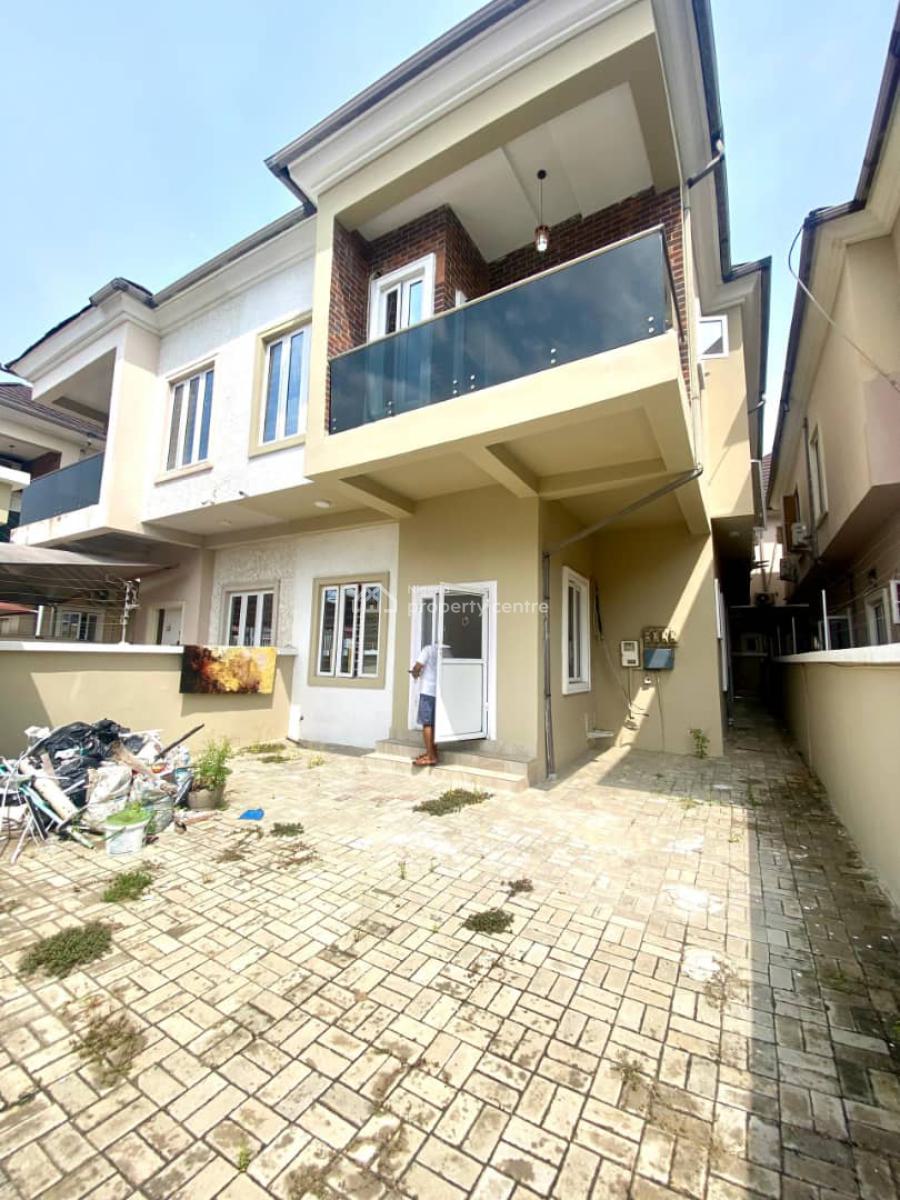 Sweet Savoring 4-bedroom Semi Detached Duplex + Bq, Orchid Road, Lekki, Lagos, Semi-detached Duplex for Rent