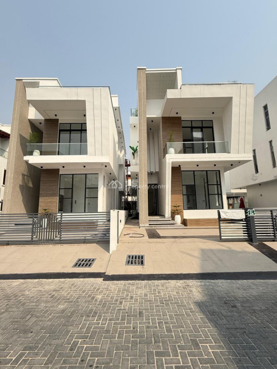 5 Bedrooms  Fully Detached Duplex, Osapa London, Lekki, Lagos, Detached Duplex for Sale