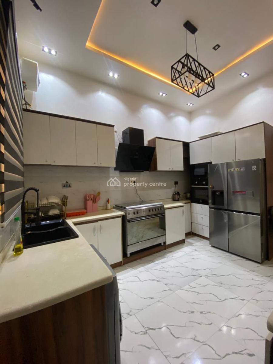 Lovely 4 Bedroom Fully Furnished Semi Detached Duplex, Chevron Toll Gate, Orchid Road, Lekki, Lagos, Semi-detached Duplex for Rent