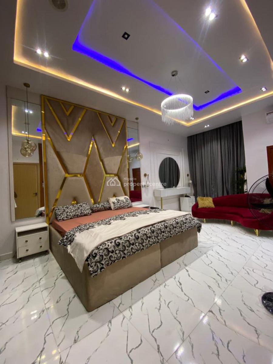 Lovely 4 Bedroom Fully Furnished Semi Detached Duplex, Chevron Toll Gate, Orchid Road, Lekki, Lagos, Semi-detached Duplex for Rent