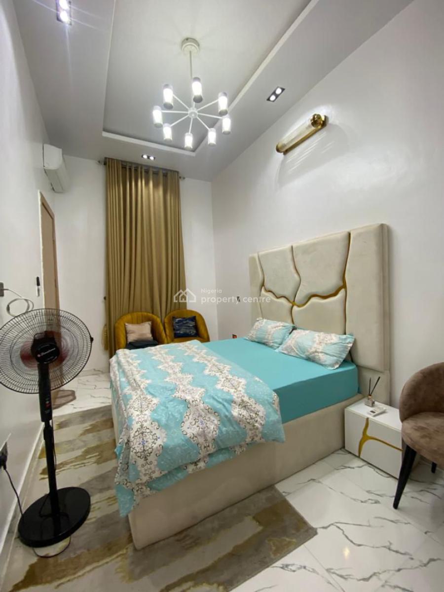 Lovely 4 Bedroom Fully Furnished Semi Detached Duplex, Chevron Toll Gate, Orchid Road, Lekki, Lagos, Semi-detached Duplex for Rent