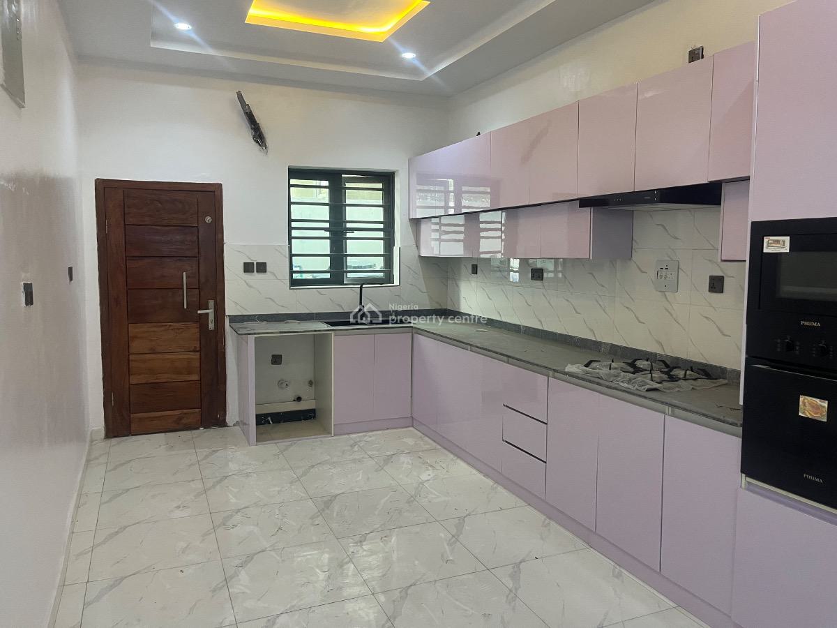 Well Finished Brand New 5 Bedroom Semi Detached House with 2 Extra Rum, Ologolo, Lekki, Lagos, House for Rent