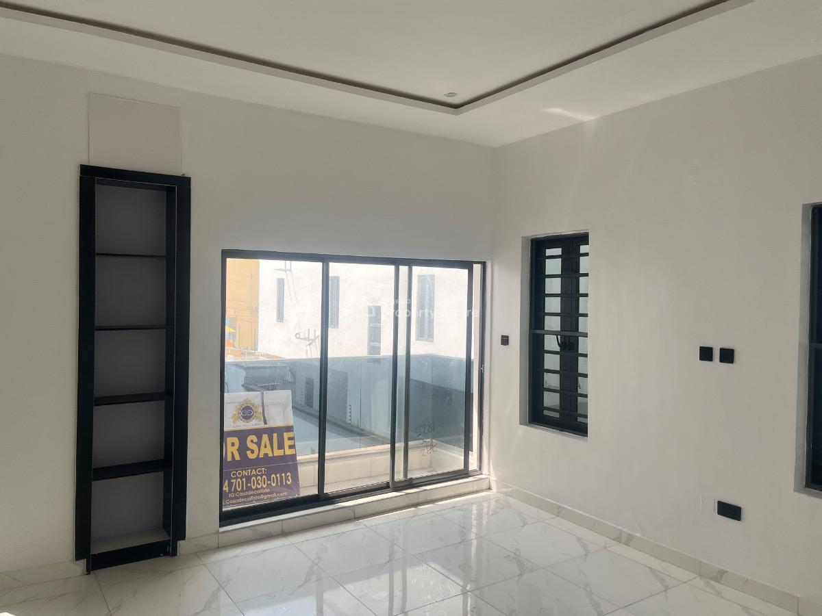 Well Finished Brand New 5 Bedroom Semi Detached House with 2 Extra Rum, Ologolo, Lekki, Lagos, House for Rent